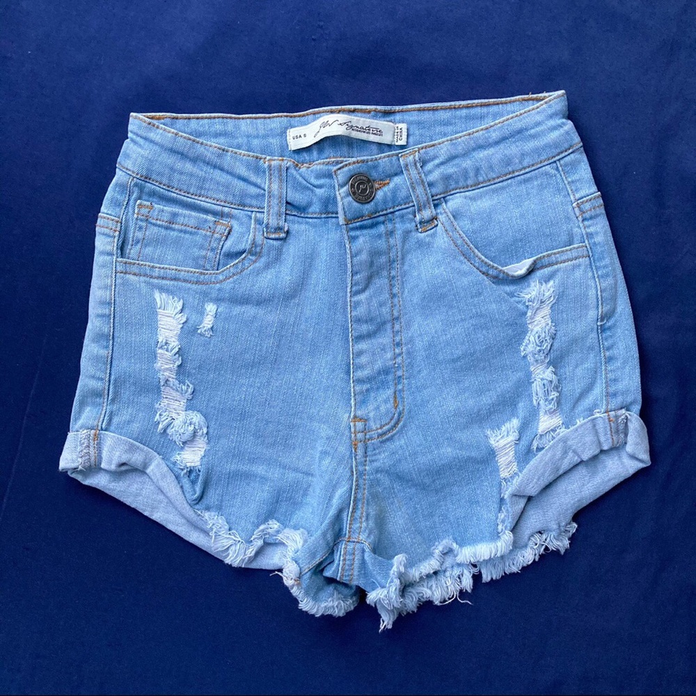 High waisted shorts